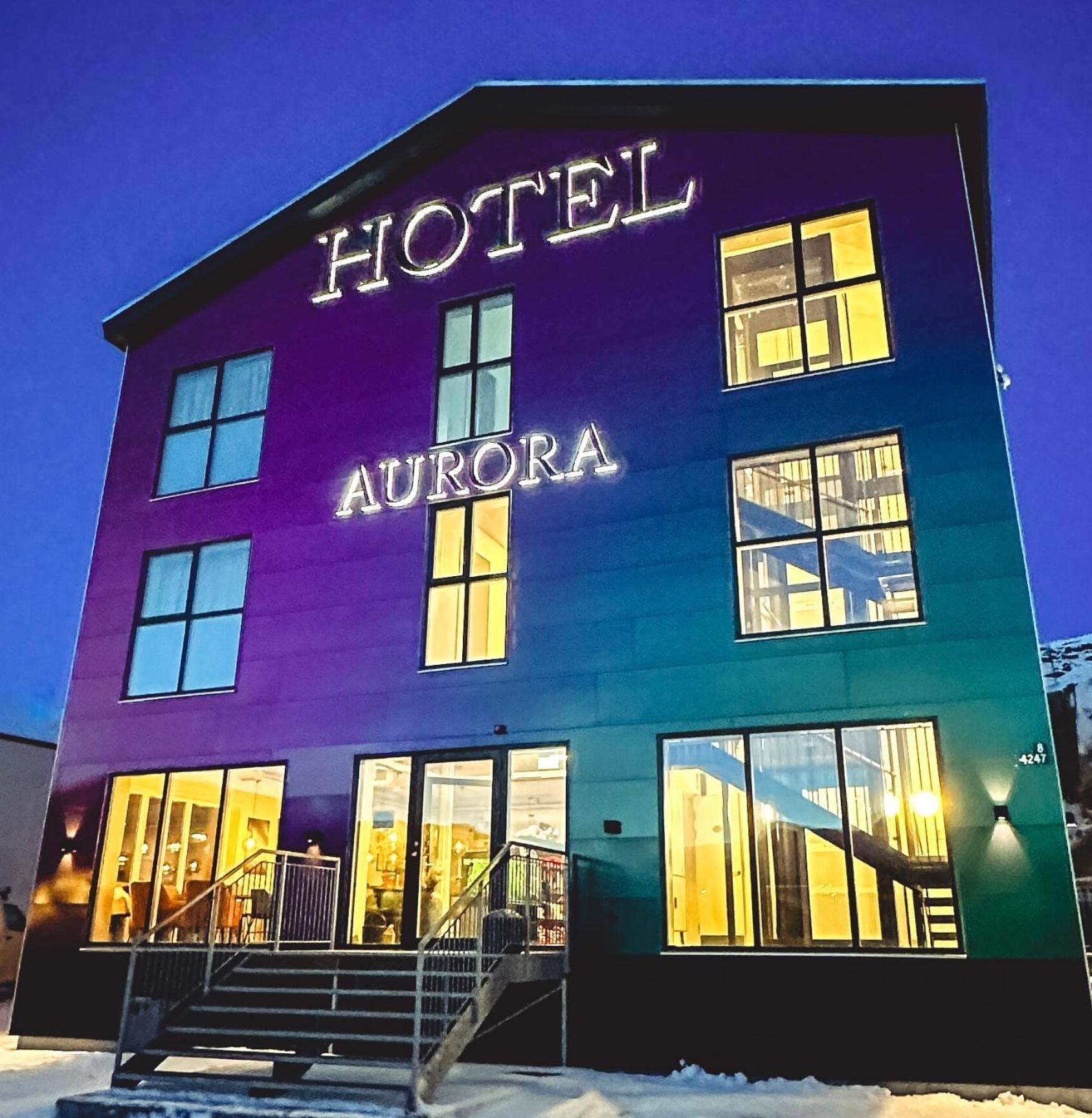 Hotel Aurora نوك المظهر الخارجي الصورة